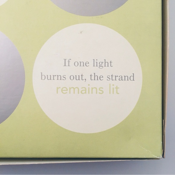 Rare Martha Stewart Everyday Clear Star Flower String Lights 16.1 feet 35 Lights - Picture 11 of 16